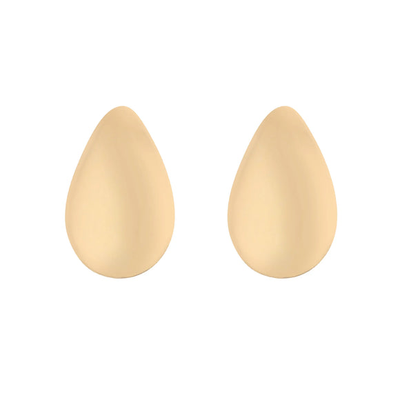9ct Gold Teardrop Stud Earrings GE921