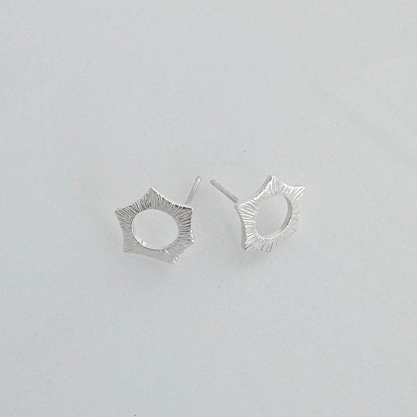 Martina Hamilton Ériu Sterling Silver Stud Earrings Small ERA2