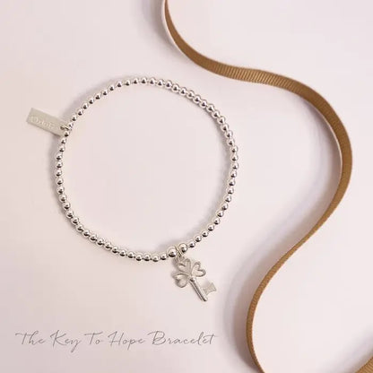 ChloBo Sterling Silver Key To Hope Bracelet