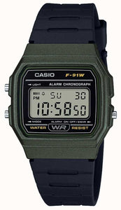 Casio Vintage Digital Watch F-91WM-3AEF