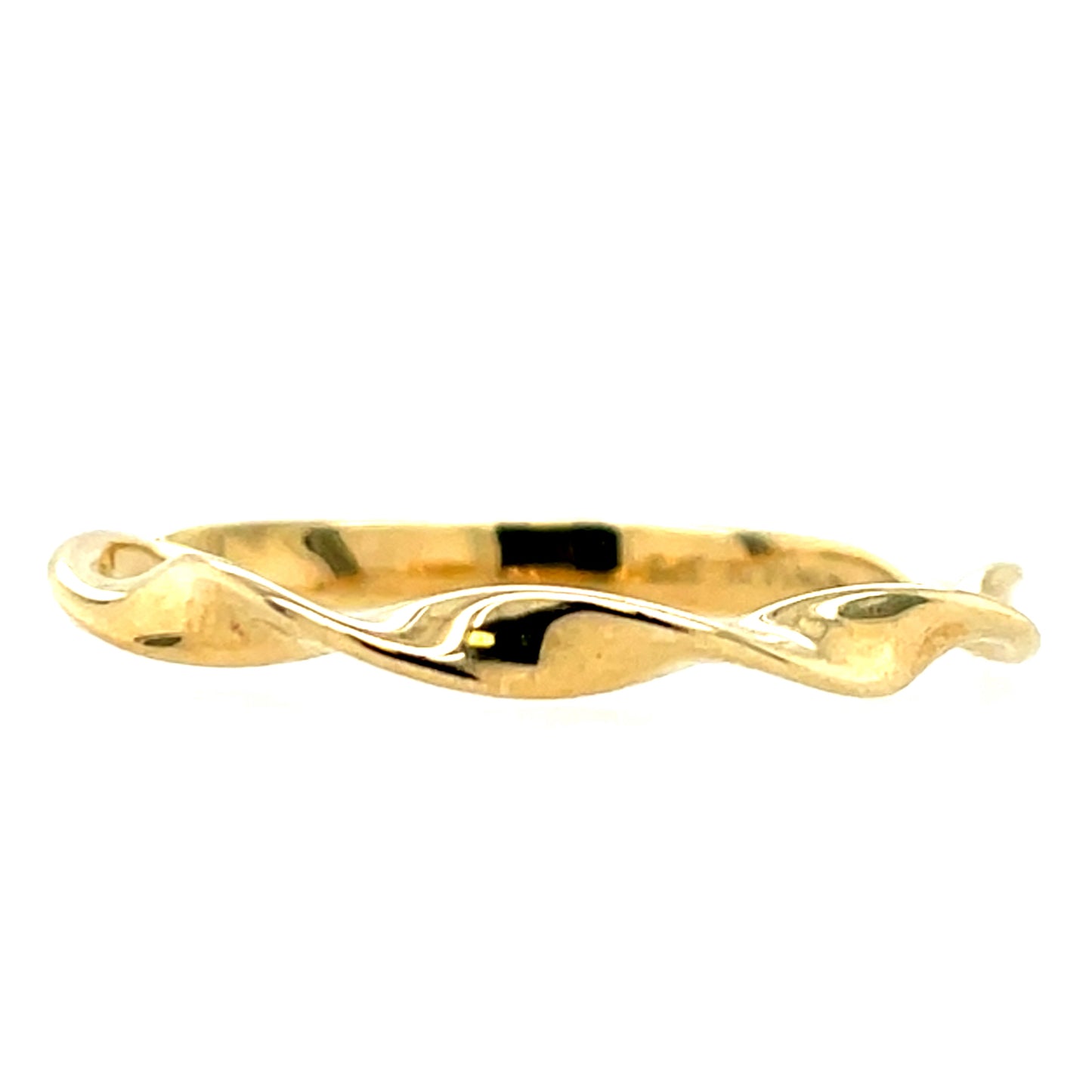 9ct Gold Twisted Ring GR443
