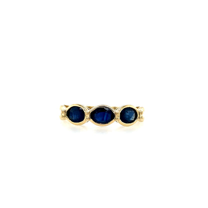 9ct Gold Real Sapphire Ring GRS283