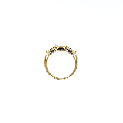 9ct Gold Real Sapphire Ring GRS283