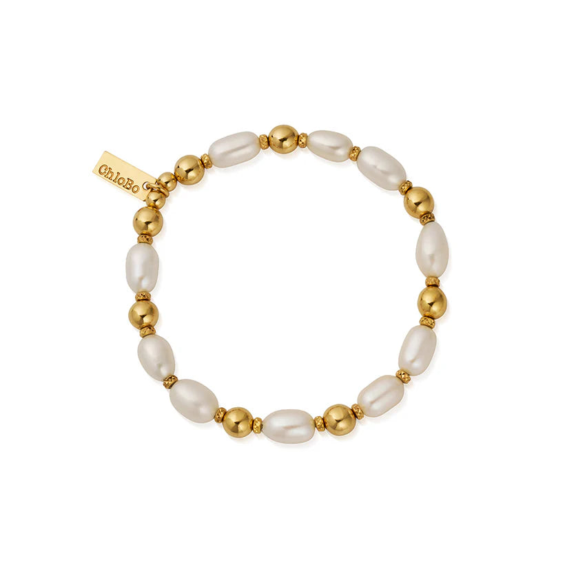 ChloBo Ocaen Pearl Pearl Bracelet