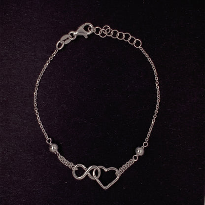 Sterling Silver Eternal Love Bracelet GL1465