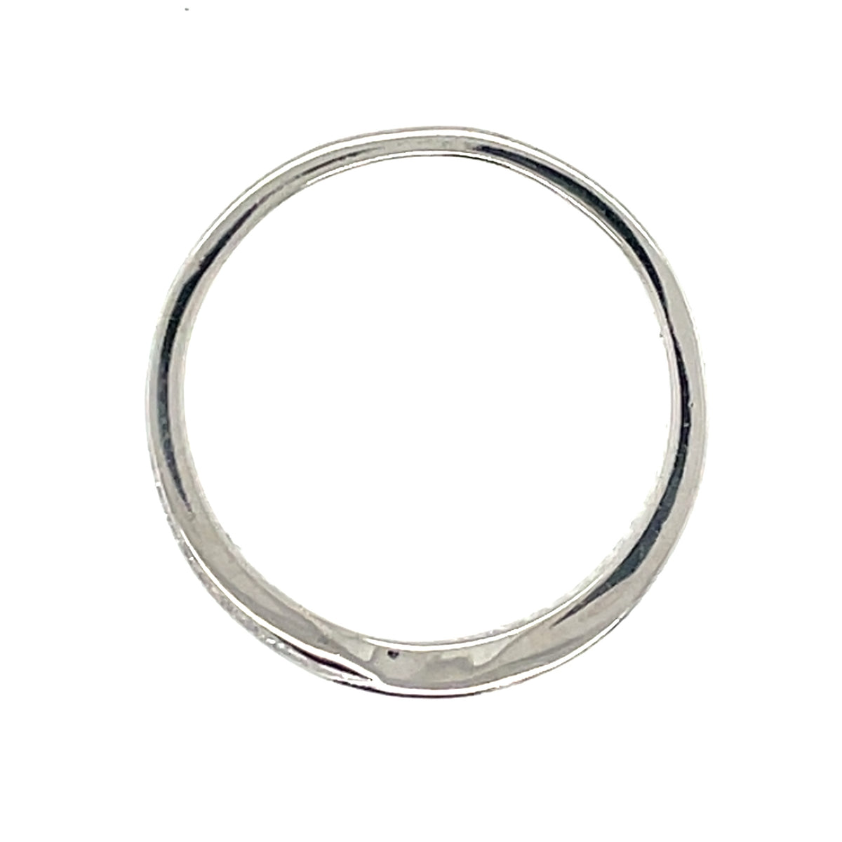 Sterling Silver CZ Crossover Ring GL2044