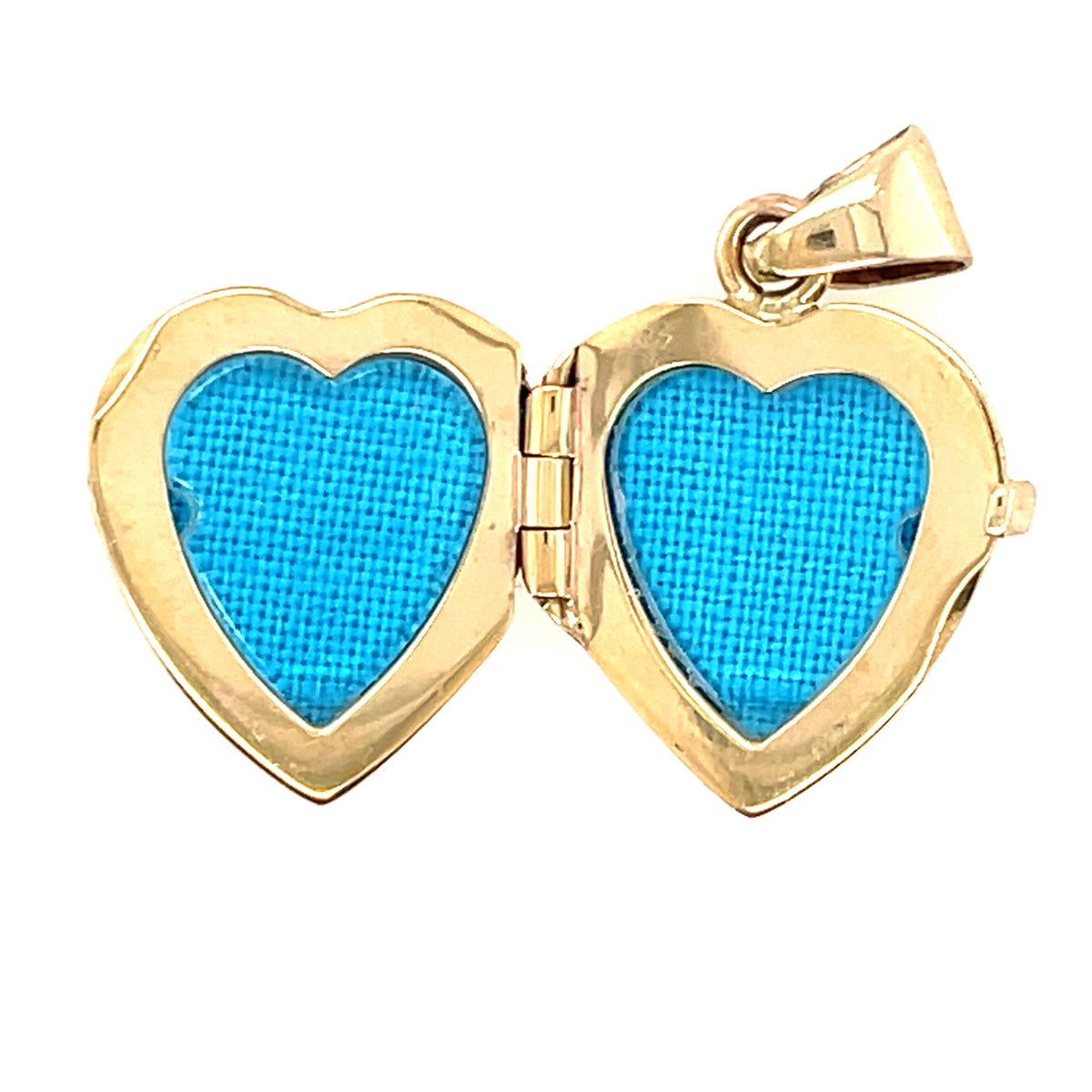 9ct Gold Engraved Heart Locket GL046 D