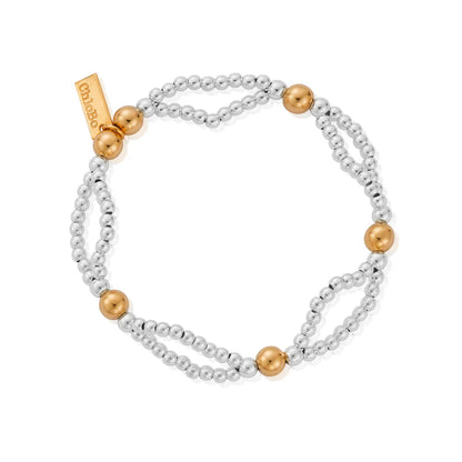 ChloBo Mixed Metal Entwined Bracelet