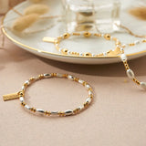 ChloBo Gold & Silver Twisted Oval Bracelet