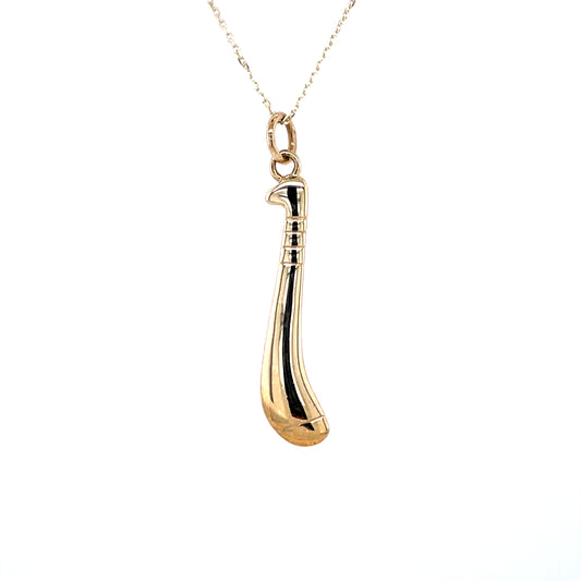 9ct Gold Hurley Pendant GP836