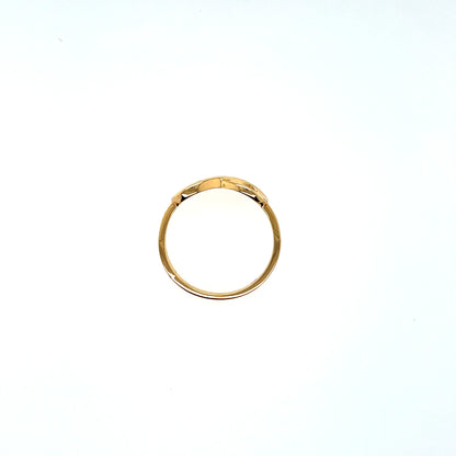 9ct Gold Infinity Ring GR463
