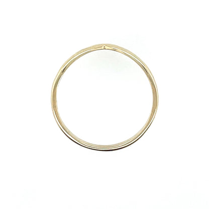 9ct Gold Wishbone Ring GR525