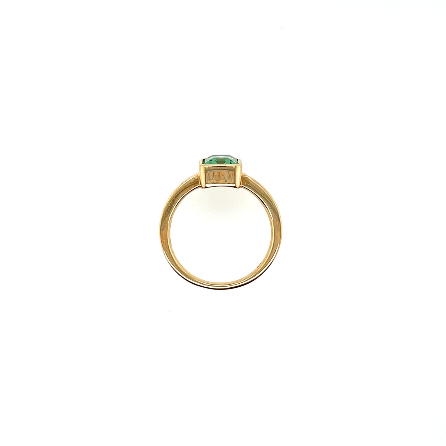 9ct Gold Green Tourmaline Ring GRX292
