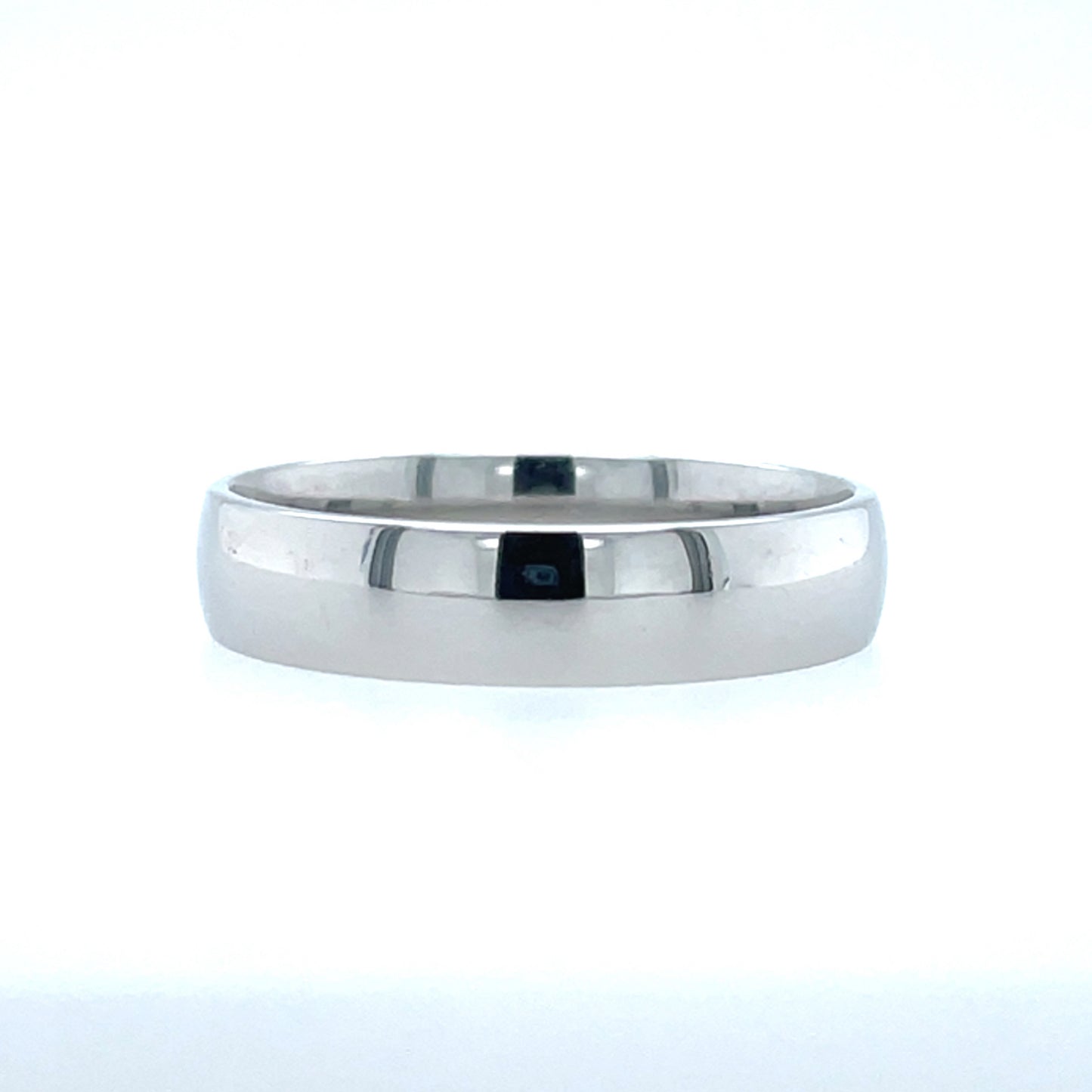 Platinum 950 Men's 5mm Heavy Court Wedding Ring PW015