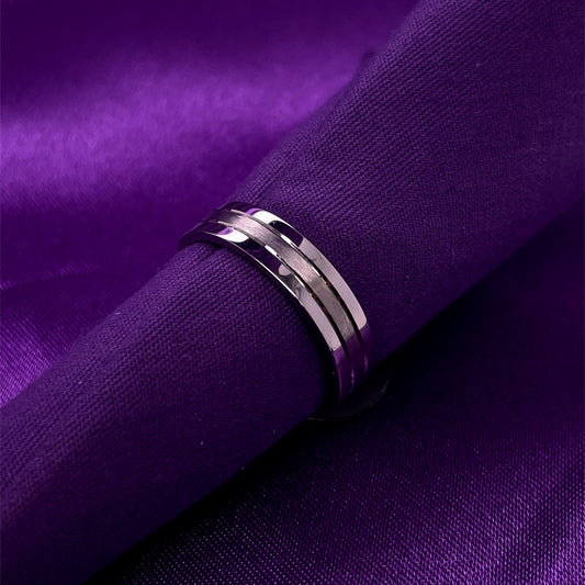 Platinum 600 Men's 5mm Heavy Easi-fit Wedding Ring PW024