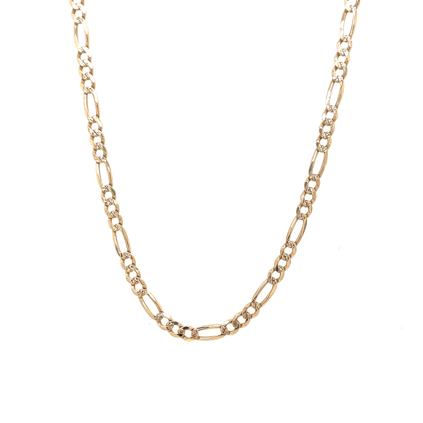 Heirloom 9ct Gold Figaro Chain 45cm HC03