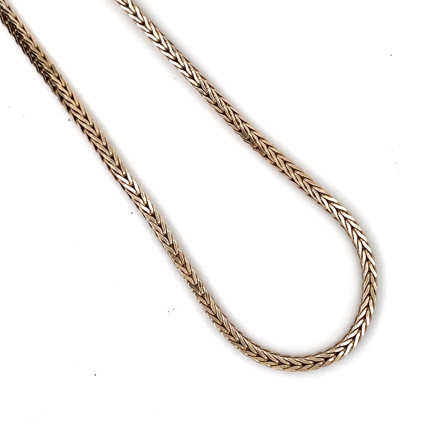 Heirloom 9ct Gold Foxtail Chain 46cm HC05