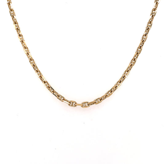 Heirloom 9ct Gold Anchor Chain 56cm HC08