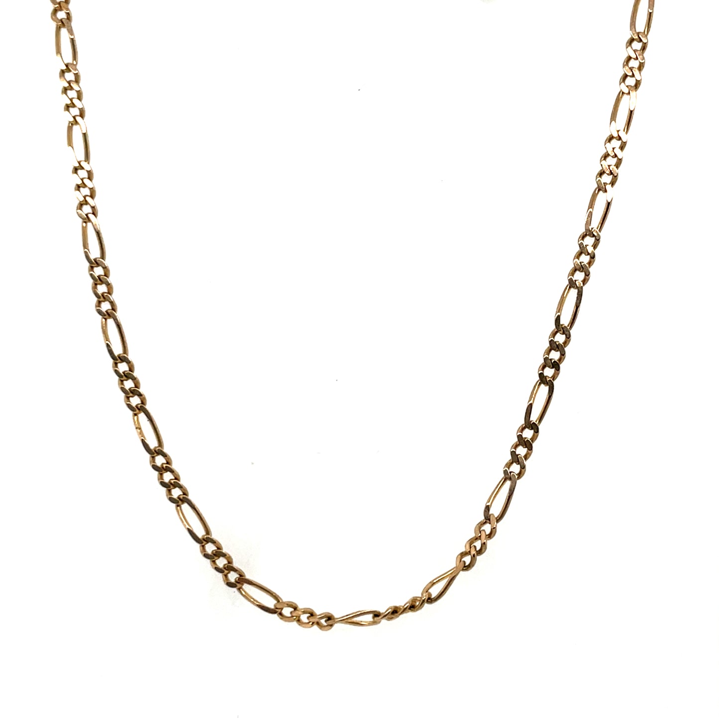 Heirloom 9ct Gold Figaro Chain 49cm HC13
