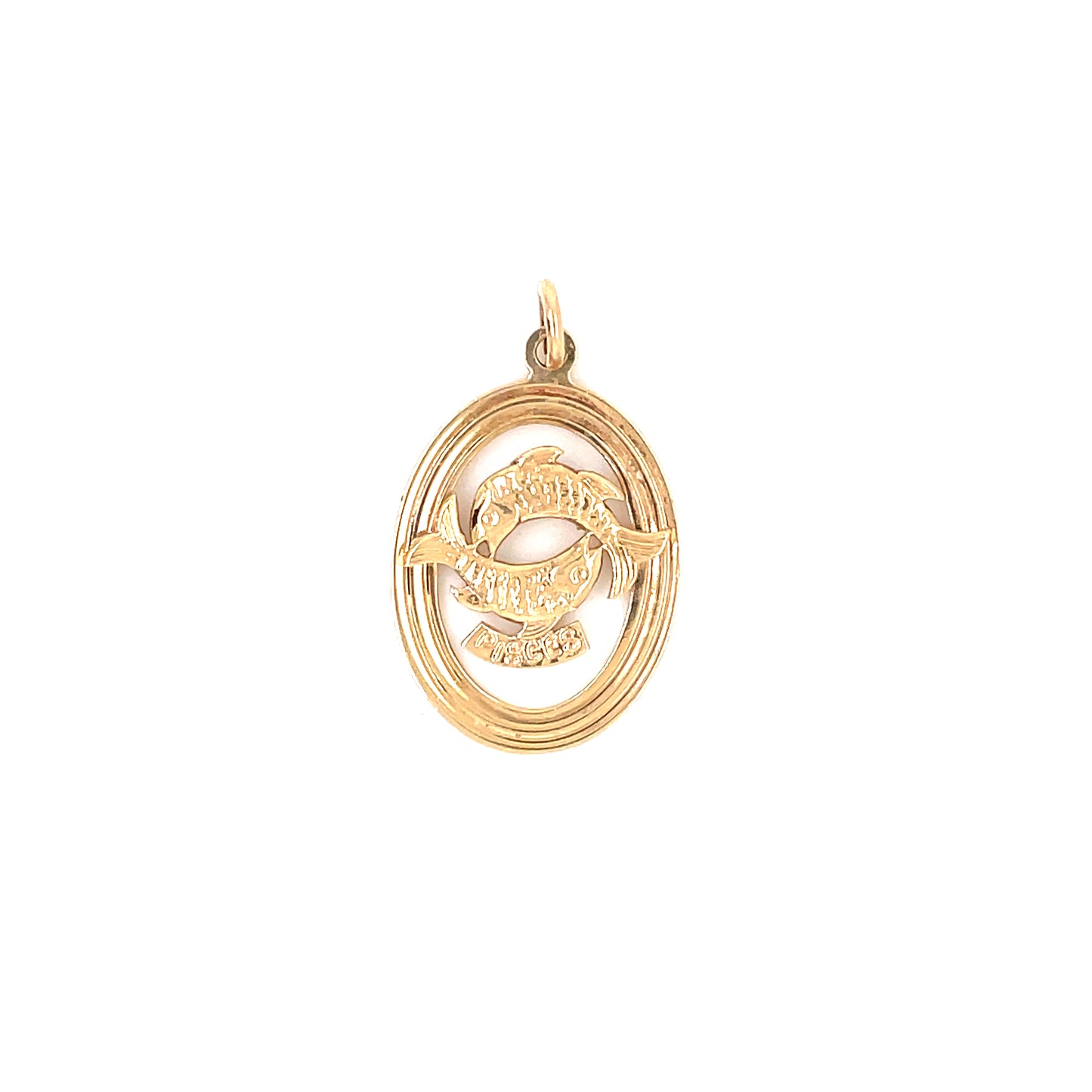 Heirloom 9ct Gold Pisces Pendant HP01