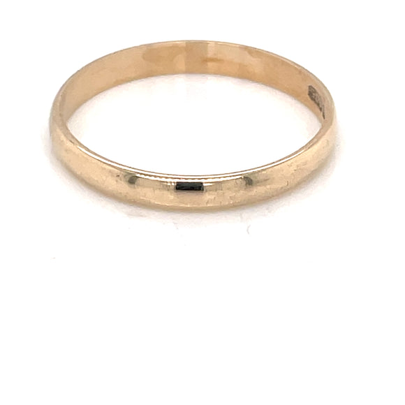 Heirloom 9ct Gold 2.8mm Wedding Ring HR06