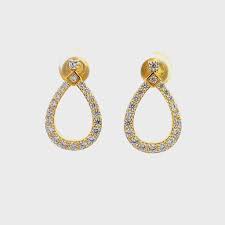 Georgini Goddess Freya Drop Earrings Gold IE1117G