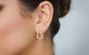Georgini Goddess Freya Drop Earrings Gold IE1117G