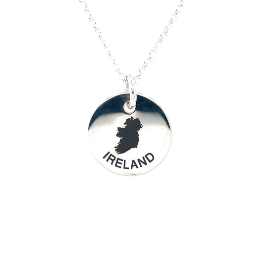 Silver Ireland Disc 16mm SPV100C1