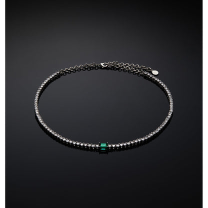 CHIARA FERRAGNI EMERALD NECKLACE EMERALD CUT J19AWJ13