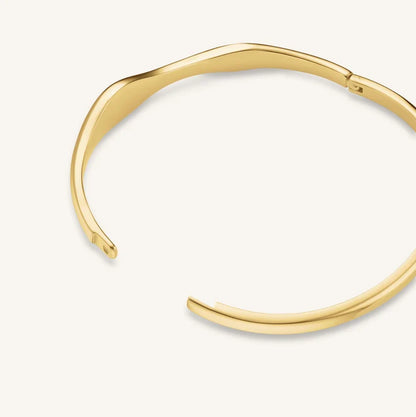 Rosefield Pavé Wave Bangle JBPWG J1235