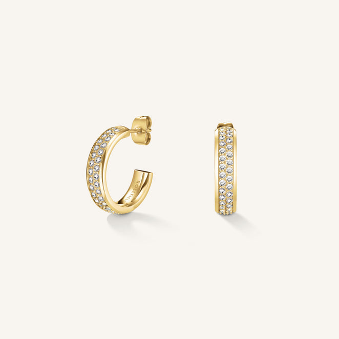Rosefield Crystal Hoops JECHG J928