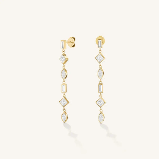Rosefield Pendant Earrings JECPG J1169