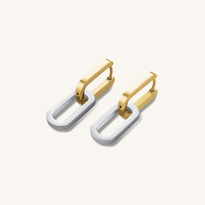 Rosefield Duotone Earrings JEDLG J712