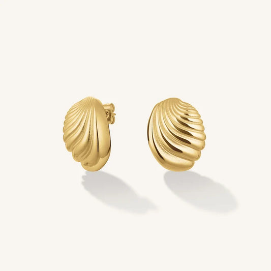 Rosefield Folded Stud Earrings JEFSG J963