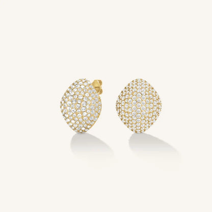 Rosefield Pavé Stud Earrings JEPBG J1222