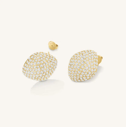 Rosefield Pavé Stud Earrings JEPBG J1222