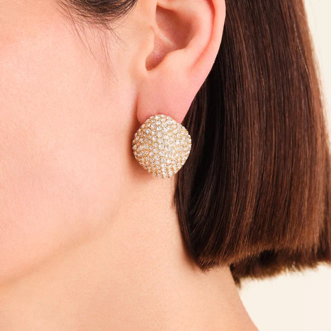 Rosefield Pavé Stud Earrings JEPBG J1222
