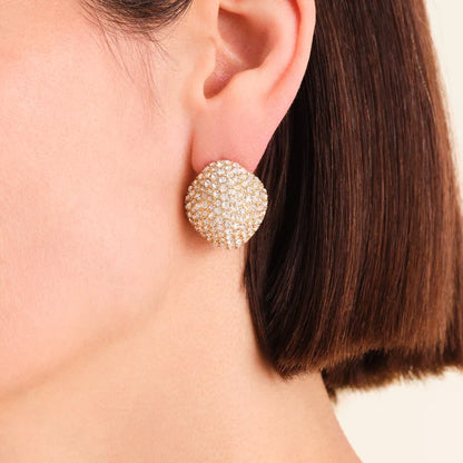 Rosefield Pavé Stud Earrings JEPBG J1222