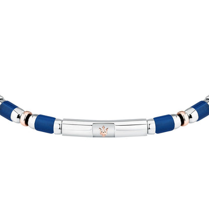 MASERATI JEWELS ICONIC BRACELET BLUE AGATE BRACELET JM334AVD45