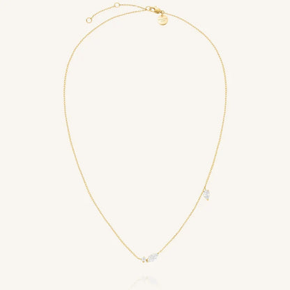 Rosefield Mixed Crystals Necklace JNMSG J1306