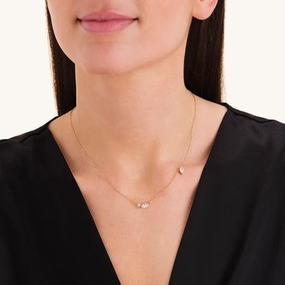 Rosefield Mixed Crystals Necklace JNMSG J1306