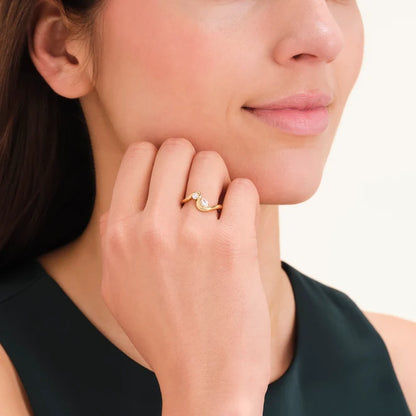 Rosefield Mixed Crystals Ring JRMW52G J1342