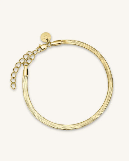 Rosefield Snake Bracelet Gold JTBFS3G J378