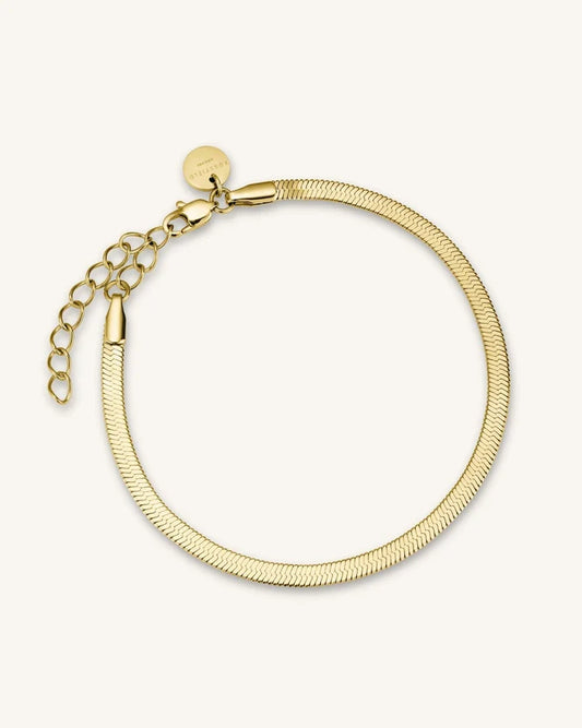 Rosefield Snake Bracelet Gold JTBFS3G J378