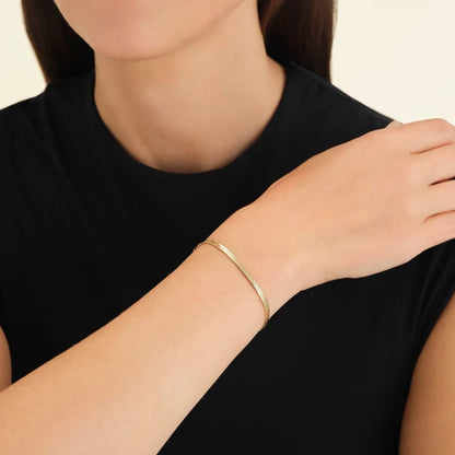 Rosefield Snake Bracelet Gold JTBFS3G J378