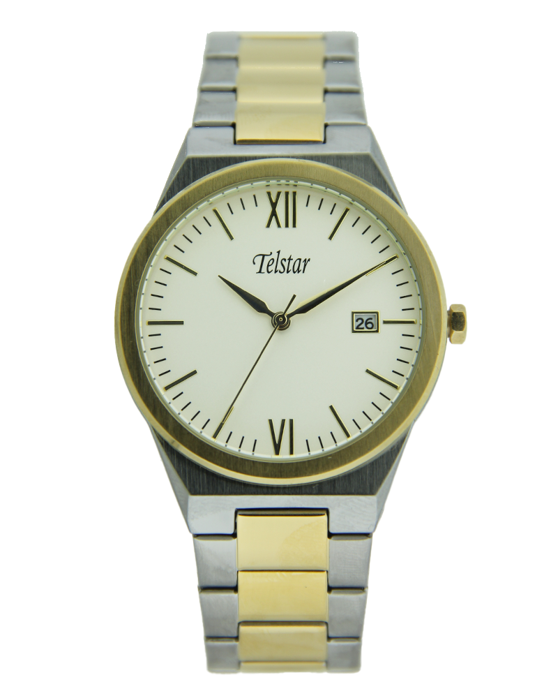 Telstar Men's Tokyo Two-tone Quartz Watch M1077 BXS