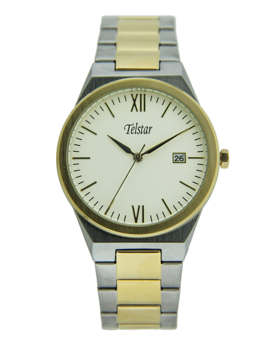 Telstar Men's Tokyo Two-tone Quartz Watch M1077 BXS