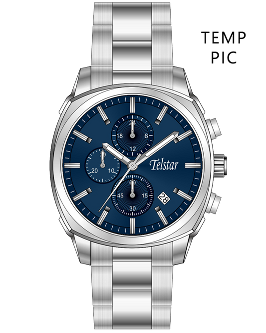 Telstar Men's Monza Chronograph Bracelet Watch M3011 BSL