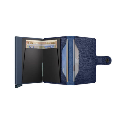 Secrid Miniwallet Crisple Navy Leather