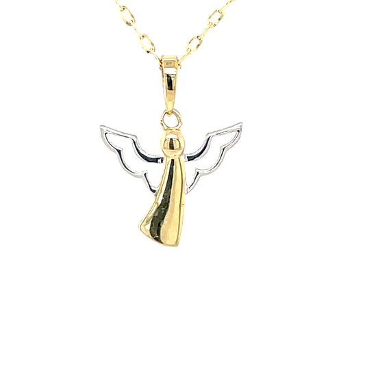 9ct Gold Angel Pendant GP862